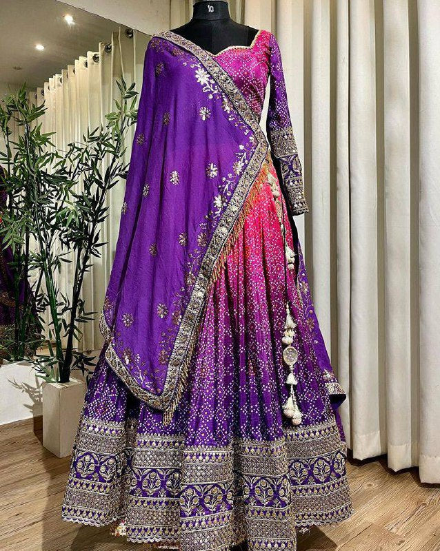 NEW PARTY WEAR LEHENGAS CHOLI  WITH DUPATTA LC-161